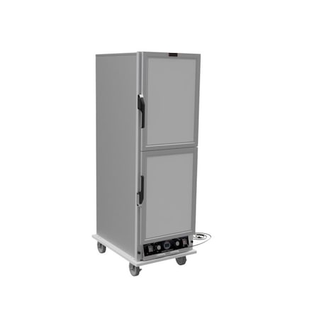 Lockwood Manufacturing Insulated Proof/Hold Cabinet, Solid Dutch Doors For 18" Wide Pans CA67-PFIN-34IDD-R